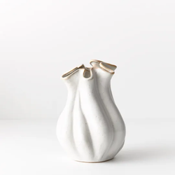 Annabella Vase Small / White