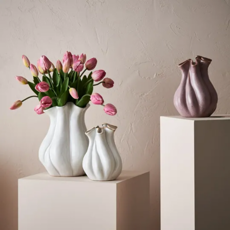 Annabella Vase Small / White