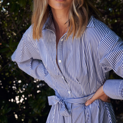 Arlet Dress / Neelam Stripe