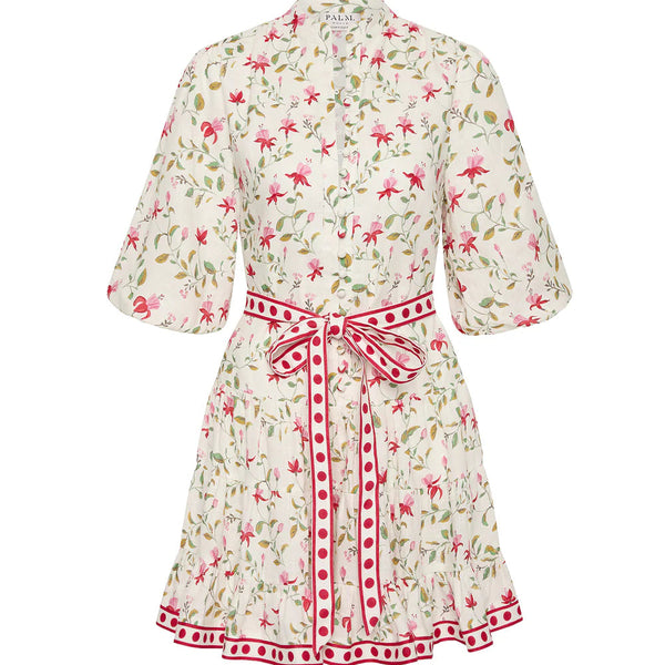 Ruba Mini Dress / Pink Petals