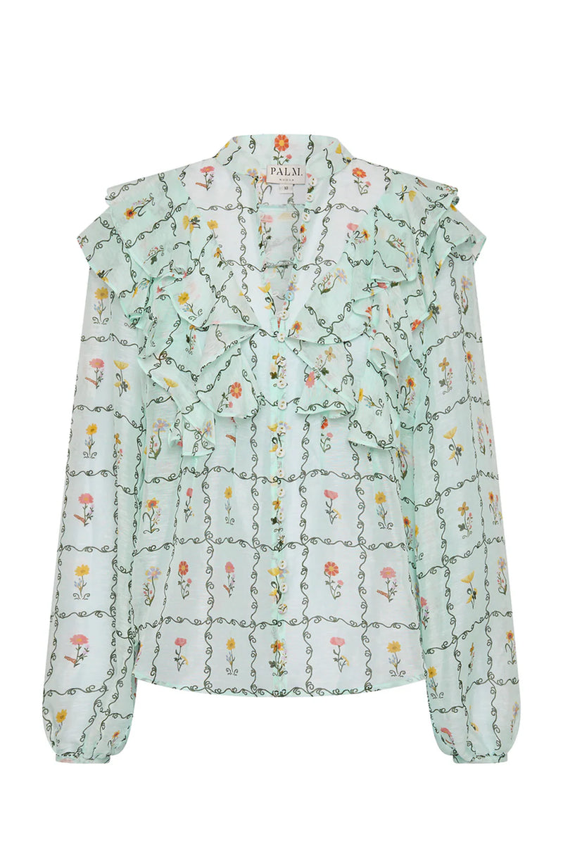 Suki Blouse / Calypso Tile