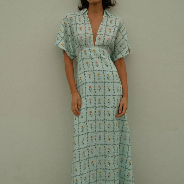Jasmine Dress / Calypso Tile