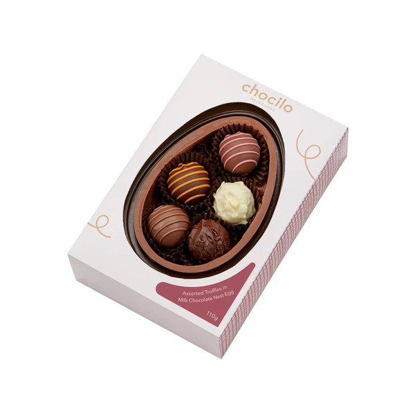 Milk Chocolate Nest Egg / Assorted Truffles