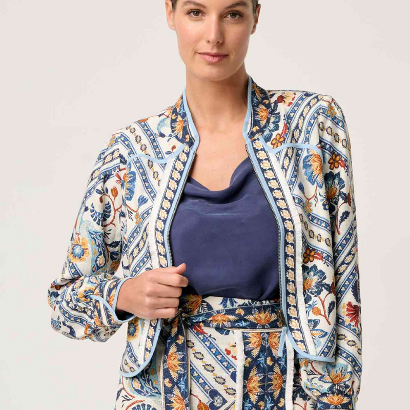 Aurora Reversible Jacket / Petinos Floros + Blue Ash