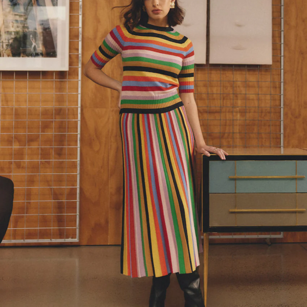 Avenue Lurex Top / Rainbow