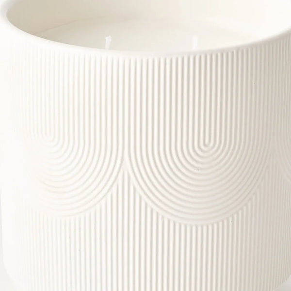 Ayla Candle 14 x14cm / White