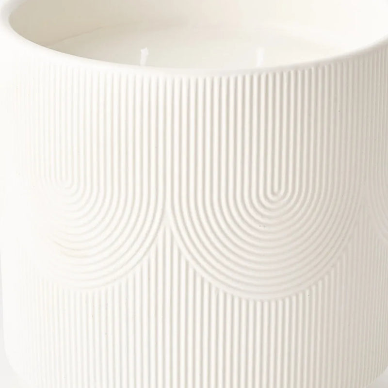 Ayla Candle 14 x14cm / White