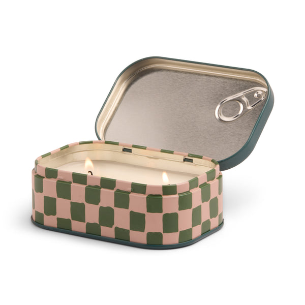 Bistro Print Tin Candle / Wild Mushroom