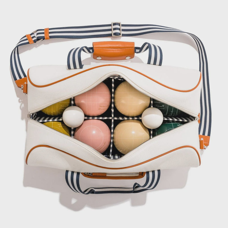 Bocce Ball Set / Antique White