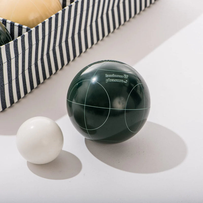 Bocce Ball Set / Antique White