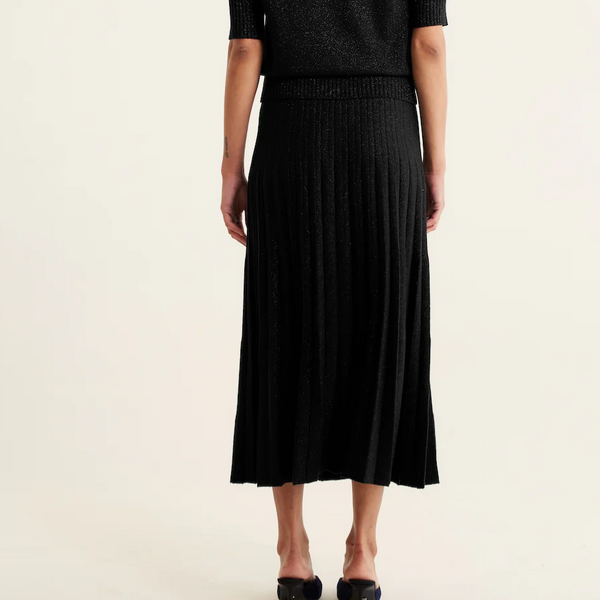 Barney Lurex Skirt / Black
