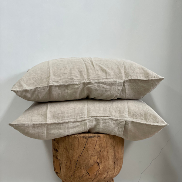 Basics Pillow Case Set 2 / Natural