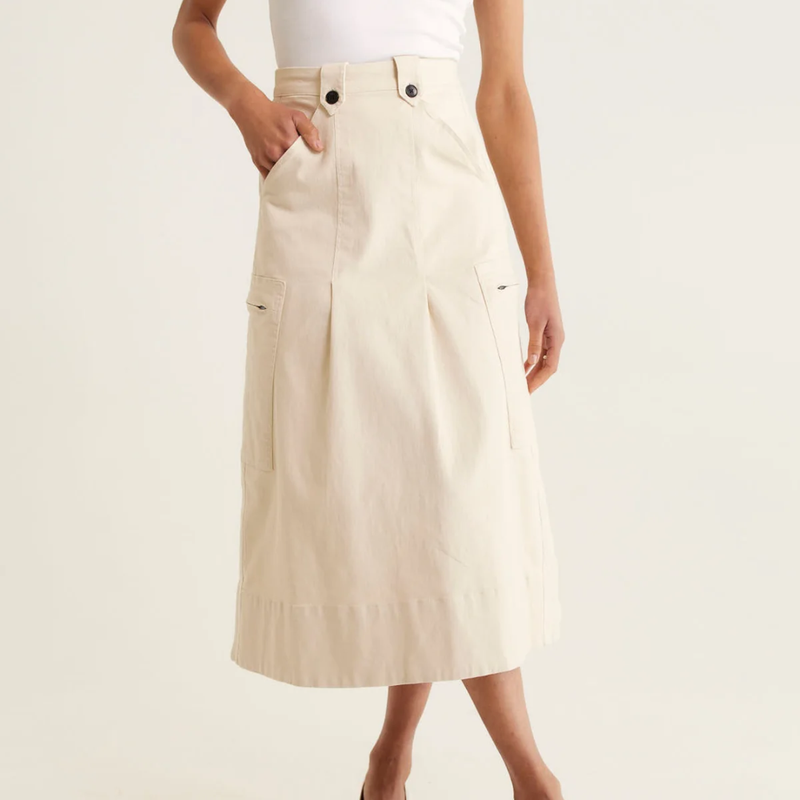 Baxter Skirt / Pebble