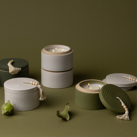 Cypress & Fir  Candle 10oz / Sage Green
