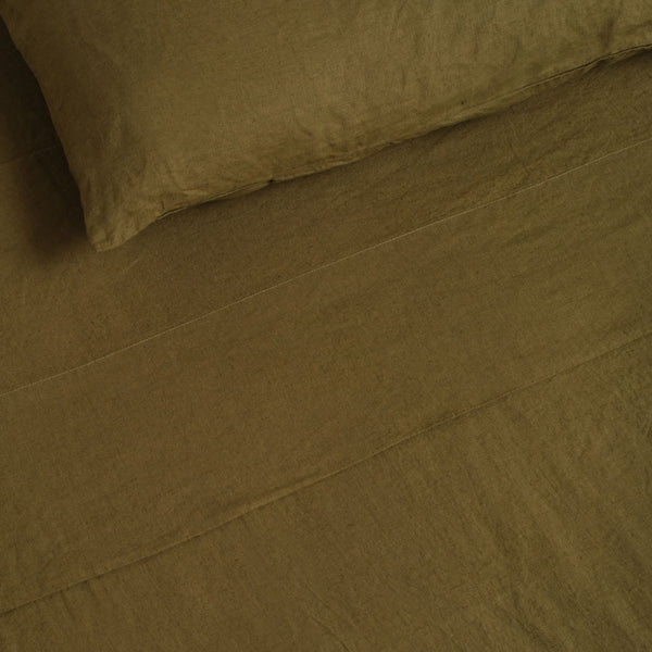 Flat Sheet King / Olive