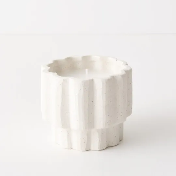 Bernie Candle 8.5cm / White