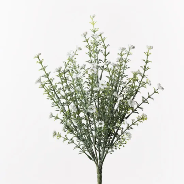 Berry Flowering Bush 36cm / White