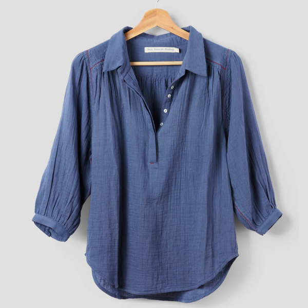 Birkin Blouse / Blue