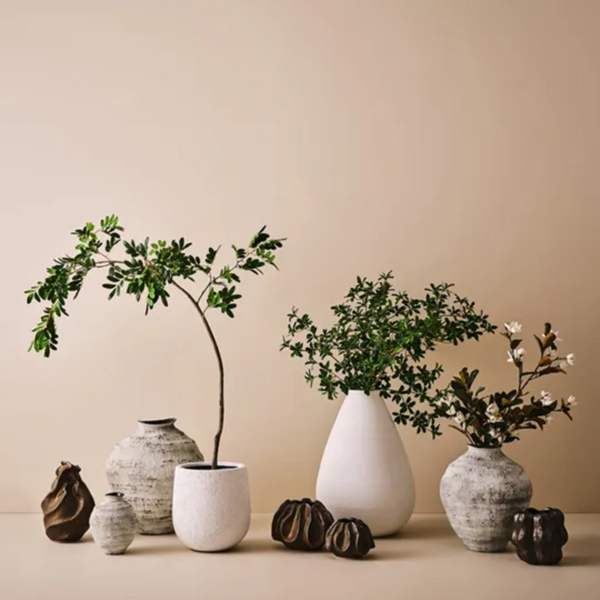Black Olive Leaf Spray 112cm / Green