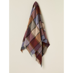 Block Window Throw / Damson