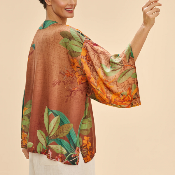 Kimono Jacket / Botany Bliss Taupe
