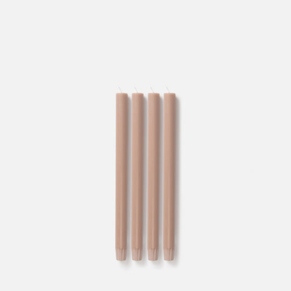 Dining Candle Set 4 / Rose