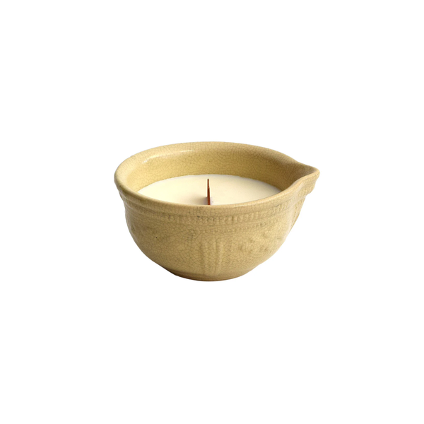 Cream Candle Small / Sandalwood