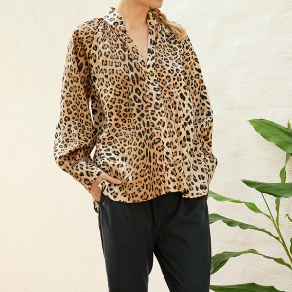 Chloe Blouse / Leopard