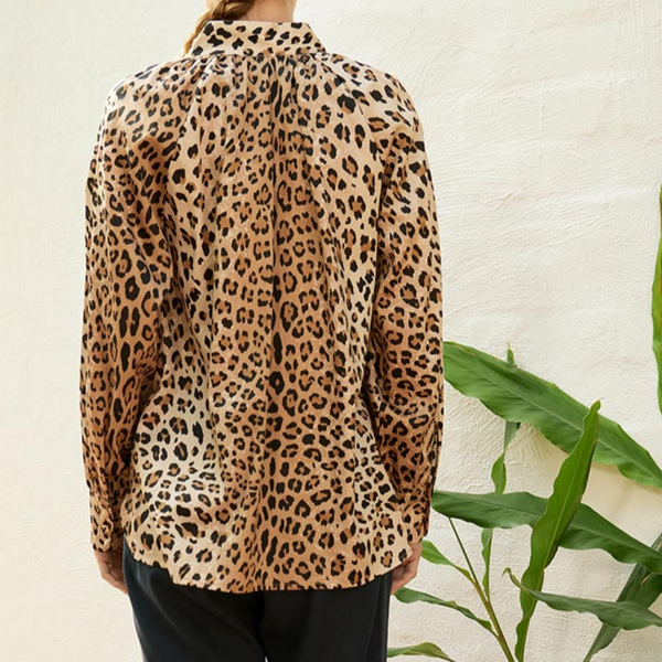 Chloe Blouse / Leopard