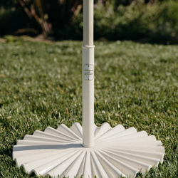 The Clamshell Base / 55Lbs - Antique White