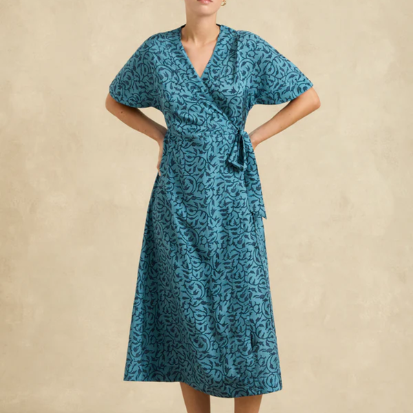 Clementine Dress / Midnight Vine Indigo