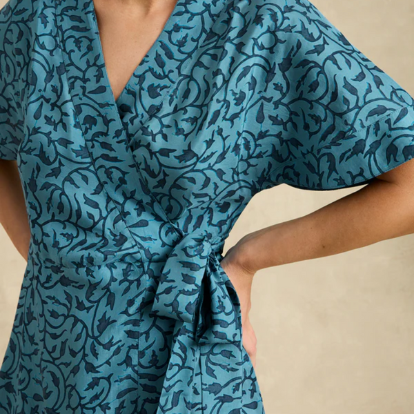 Clementine Dress / Midnight Vine Indigo