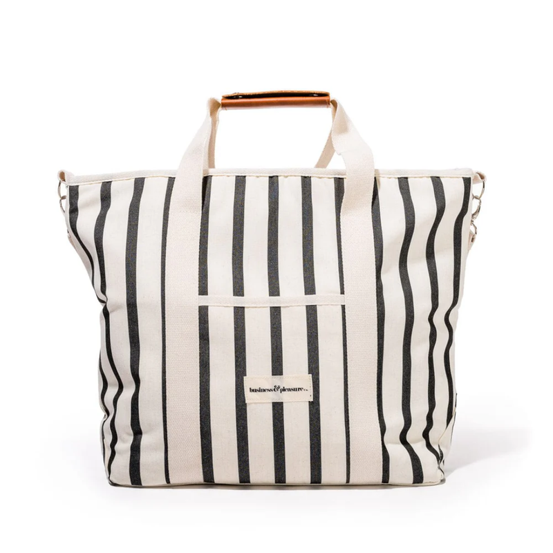 Cooler Tote Bag / Monaco Black Stripe