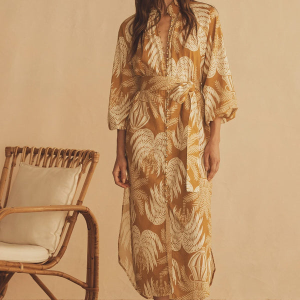 Dalla Palma Billow Sleeve Dress