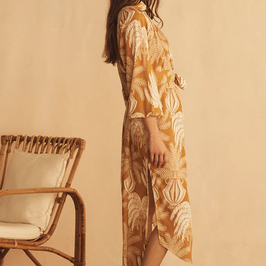 Dalla Palma Billow Sleeve Dress