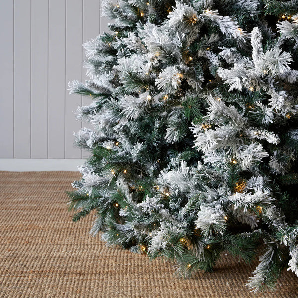 Douglas Fir Snow Tree 9.5FT + 760 LED / Snow