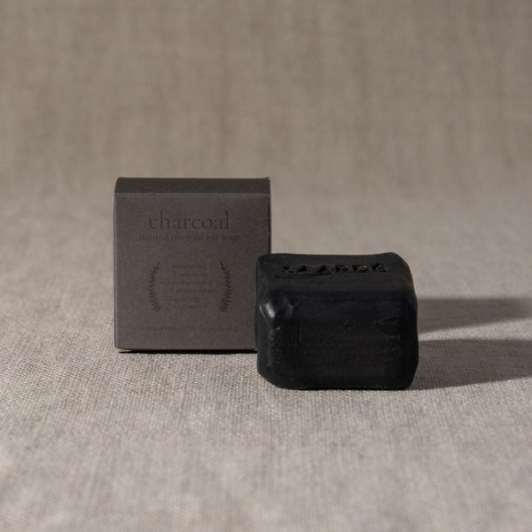 Olive Oil Stone Soap / Charcoal