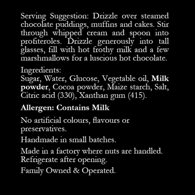 Dark Chocolate Sauce