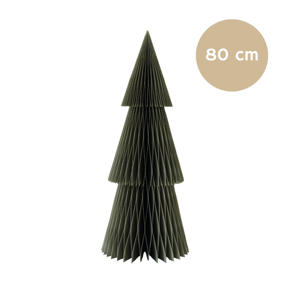 Deluxe Standing Tree Ornament 80cm / Olive