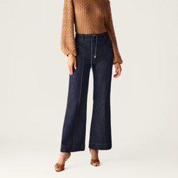 Diana Flare Pants / Deep Indigo