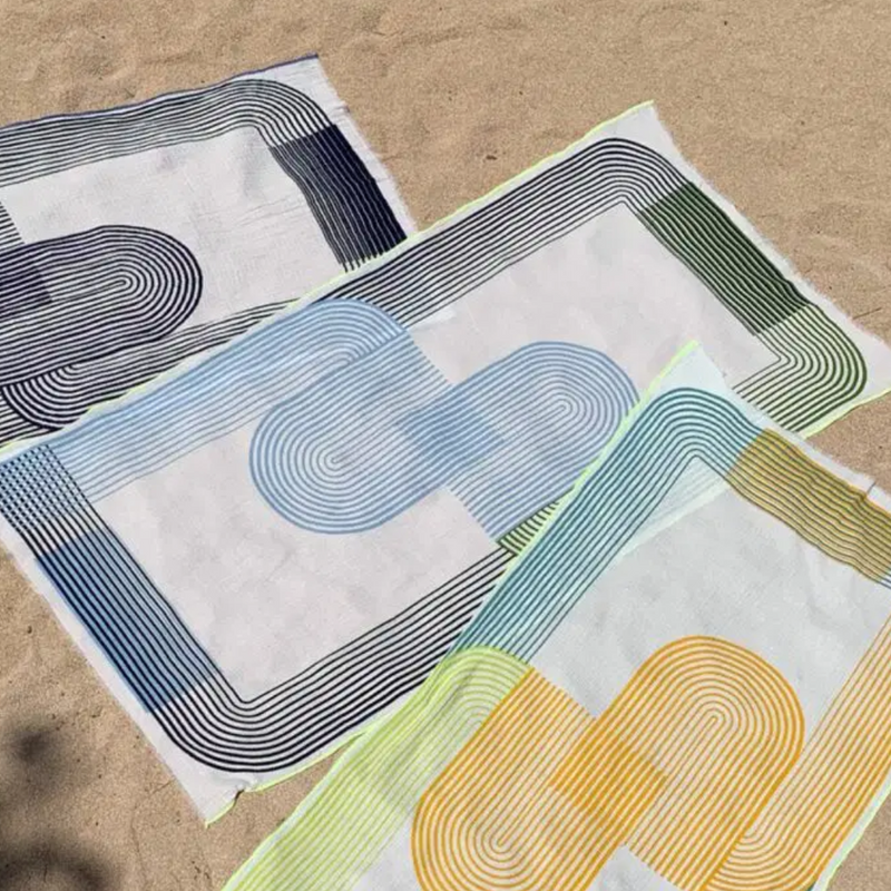 Dylan Beach Towel / Cloudy