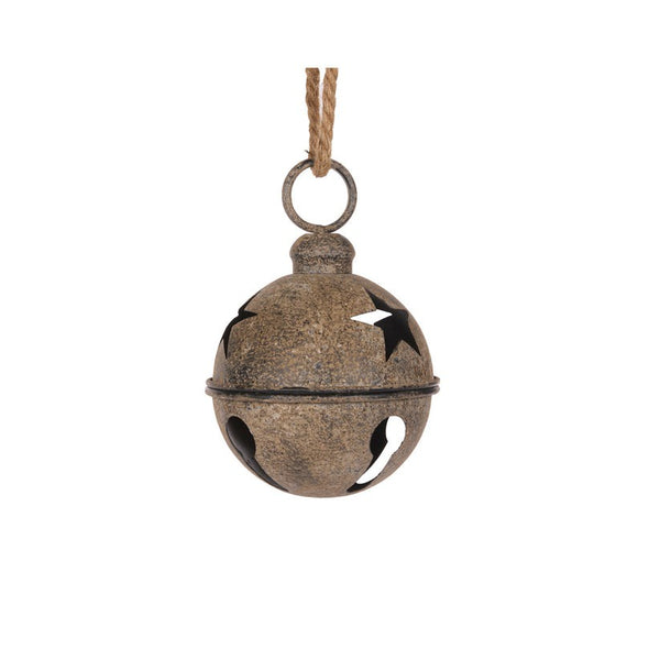 16cm Rusted Bell / Silver