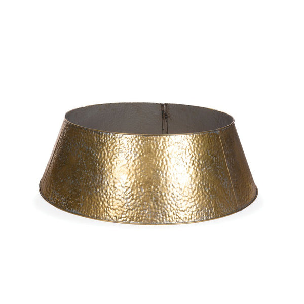 Embossed Tree Skirt / Gold