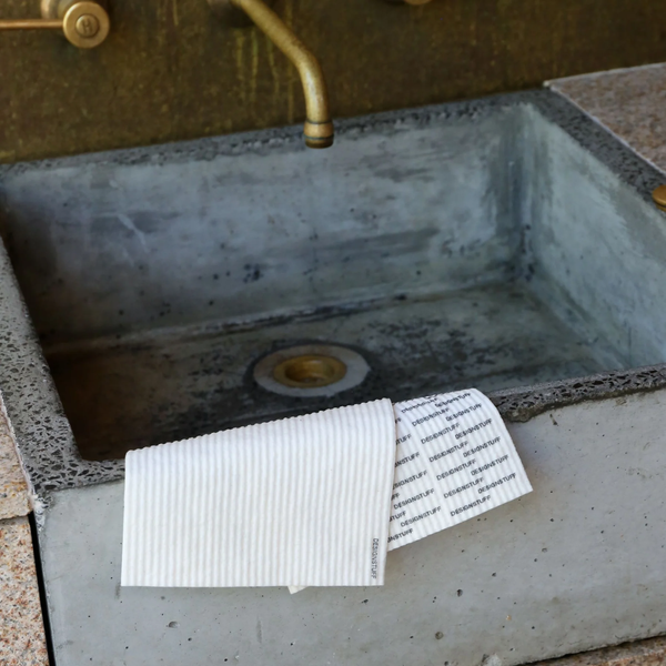 Compostable Eco Dishcloth Pack 3 / White