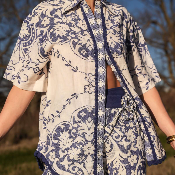 Edie Shirt / Antique + Royal