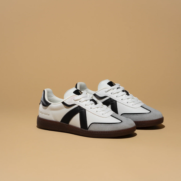 Elite Classic Sneaker / White + Black