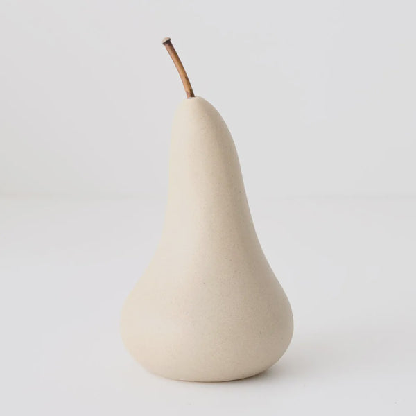 Elvi Pear 17 x 9cm / Putty
