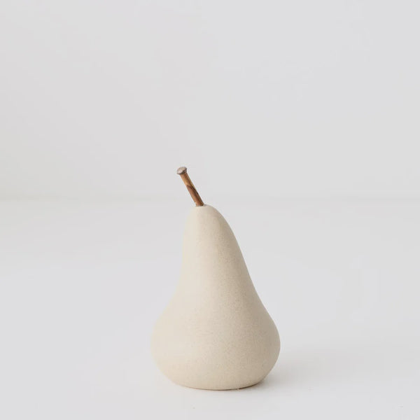 Elvi Pear 11 x 7cm / Putty