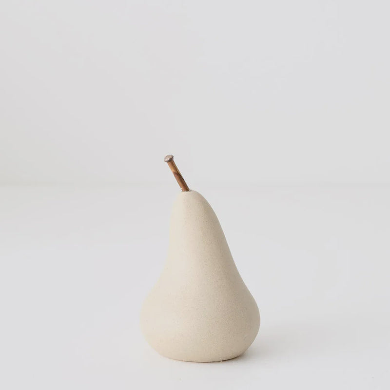Elvi Pear 11 x 7cm / Putty