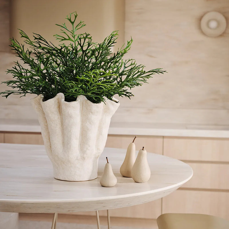 Elvi Pear 11 x 7cm / Putty